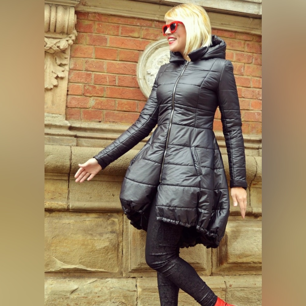Adorable, Unique, Adjustable Puffer Coat.